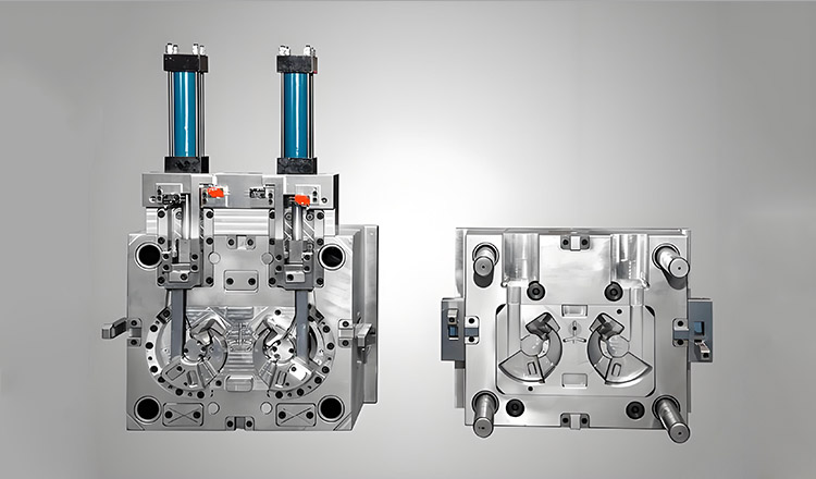 How to design an injection mold for 90 degree elbow?
